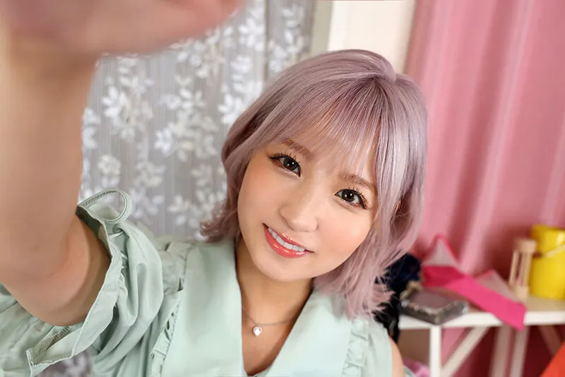 VRKM-836 【VR】 Zero Distance Training For A Bimbo Gal "I'll Give You A Lot Of Love From Today♪" Noa Eikawa — Noa Eikawa, screenshot 2