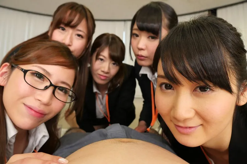 DSVR-059 【VR】SOD女子社員 ユーザー様からフェラが良かったと評判の美人女子社員5名集めました!全身リップ、ディープスロート、顔面舐め、ハーレム舐め尽くしフェラチオスペシャル!, スクリーンショット 1