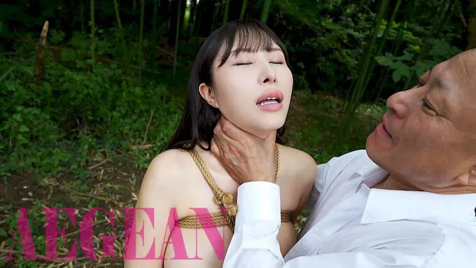 AEGE-057 Miyu Hirose, a perverted busty woman who blossomed in outdoor bondage - Hirose Miyu — Hirose Miyu, screenshot 2