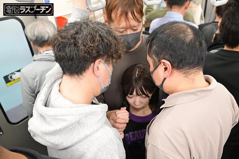 DRPT-116 A group of three despicable giants surround a little girl, strip her of her clothes, and force her to — Hinata Yuna, screenshot 3