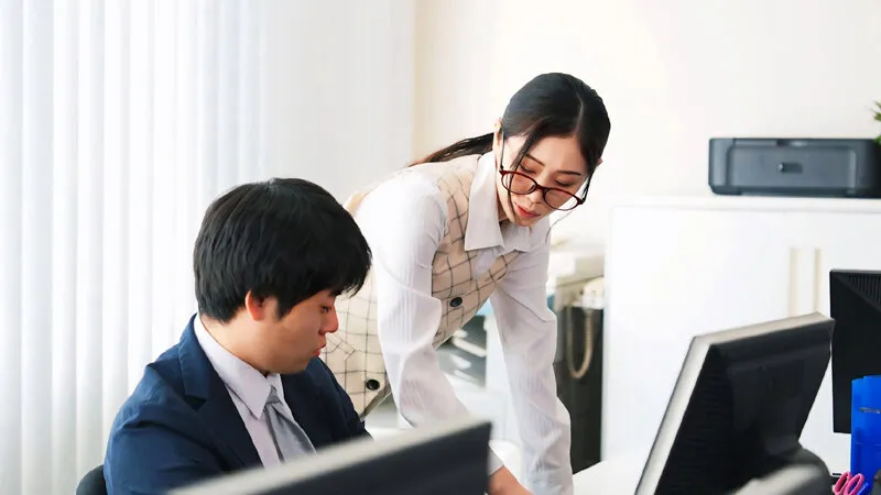 FTHT-278 "This is not an expense!" The office lady from the accounting department who is always sober and seri — An Komatsu, Anzu Komatsu, screenshot 1
