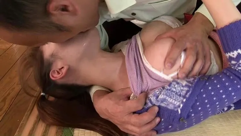 HBAD-245 Kiss Ryo play ~Innocent Girl Falling Down With Her Father-In-Law's Relentless Kisses And Cunnilingus~ — 純名つらら, スクリーンショット 1