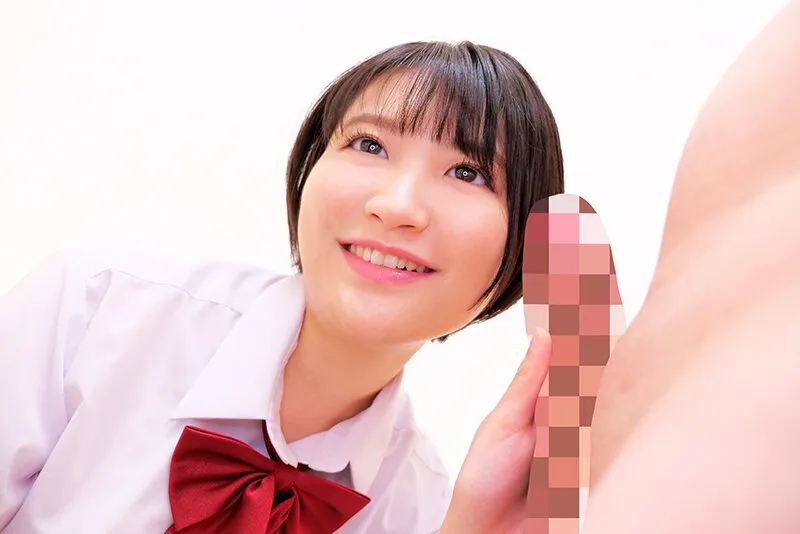 IENFH-34603 Amateur Pickup I found an innocent high school girl in Yoyogi and had her rub my 18cm mega cock, a — Amano Noa, screenshot 2