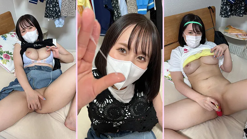 IKHR-015 Secret Account Girl, Girls' Dormitory JD, Yuri, 20 years old, screenshot 2