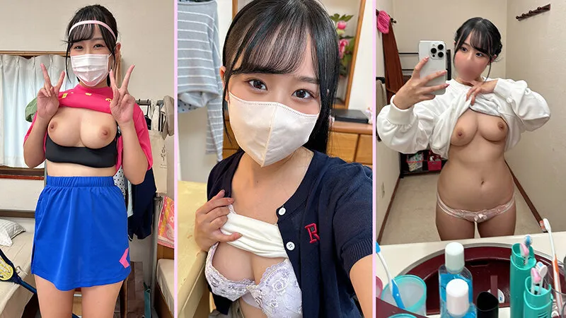 IKHR-017 Secret Account Girls, Girls' Dormitory, Lacrosse Club, Yukino, 20 Years Old, Yuno Asahi — Yuno Asahi, screenshot 1
