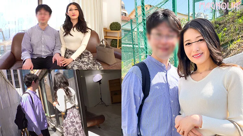 MGNL-142 "Only for neat and tidy married women! A no-hands condom challenge in front of her husband through a , スクリーンショット 1
