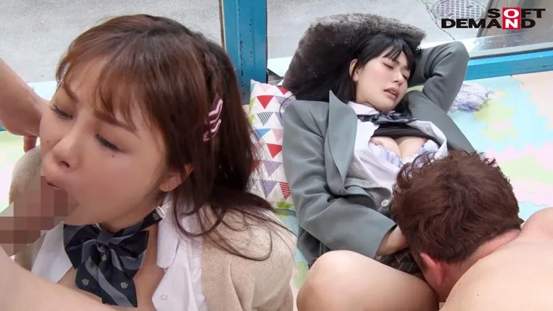 MMGH-049 すみれちゃんとひなたちゃん マジックミラー号 修学旅行中に初4Pで初イキ!, スクリーンショット 5