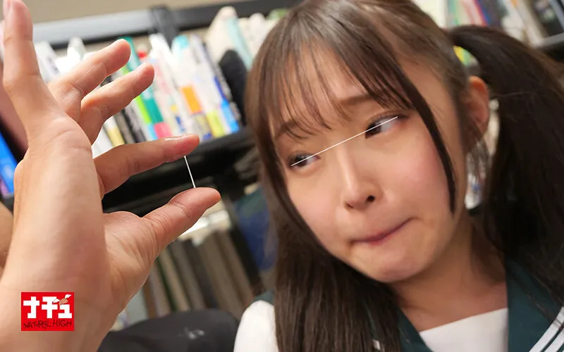 NHDTB-98305 Sensitive girl 31, unable to make a sound in the library, her love juices overflow so much that th, screenshot 3