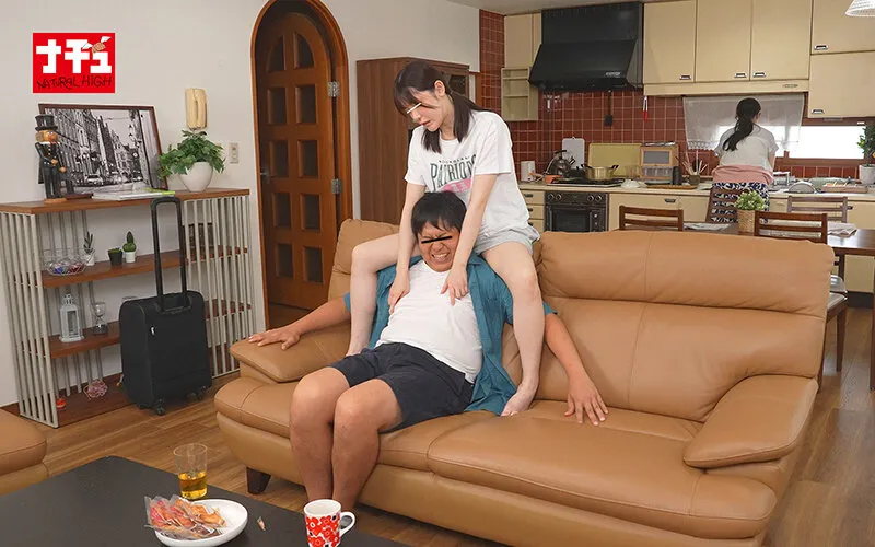 NHDTC-156 While I was visiting my hometown, my nipples were constantly being played with in the living room an, screenshot 4