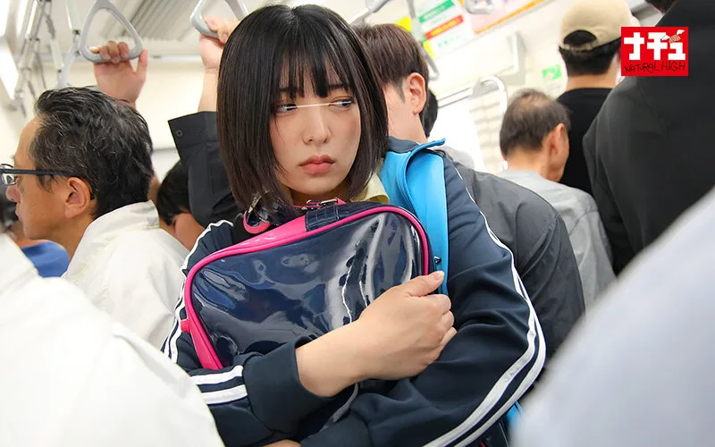 NHDTC-162 A sports girl is suddenly pulled down on the train to school, exposing her pussy and unable to escap, screenshot 16