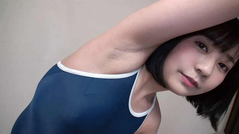 OKS-115 Himari Ayase: Goddess In A Wet, Shiny, And Tight School Swimsuit! Get Your Fill Of This This Cute Girl — Himari Ayase, Nami Horikawa, screenshot 1