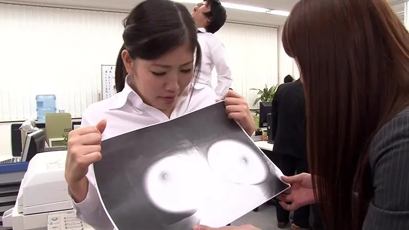 RCT-561 Shaming: Employees With Big Tits Must Perform Their Duties While Not Wearing A Bra — Chie Tsukahara, Junko Todo, Junko Toudo, screenshot 5