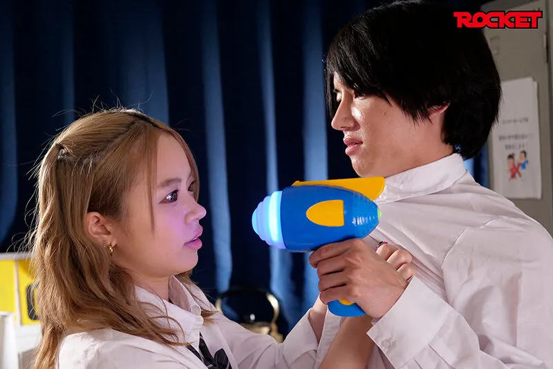 RCTD-700 The ultimate evolution of fantasy items: Brainwashing sex robot ray gun 2, School Edition. Steal thei — Haru Kikuchi, Hikaru Miyanishi, Karen Usami, screenshot 1