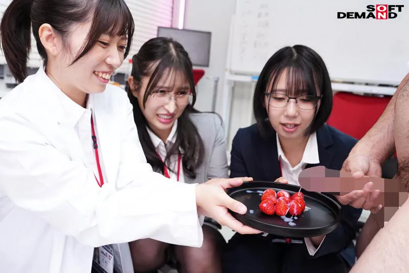 SDJS-359 「ザーメンと最も相性の良い食べ物は何か?」をSOD女子社員3名が真面目に検証してみた結果 計46食の濃厚ホンモノ精子でお腹いっぱい 咀嚼でじっくり味わいごっくん飲み込むザ~汁マリアージュ食ザー実験 SO — Ayumu Kubo, Keika Tokoro, Narumi Araki, スクリーンショット 10