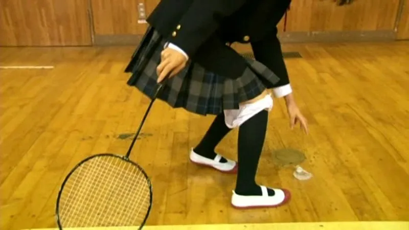 SDMT-382 School girls in below-the-knee pants, screenshot 4