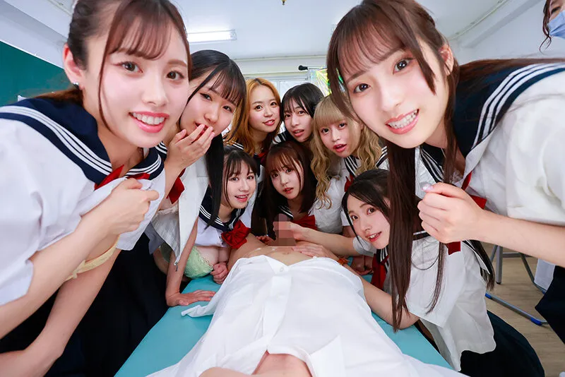SVACE-001 【VR】羞恥 新入生発育健康診断VR — Maru Rare, Pure White Minori, Shimokawa Tsumugi, スクリーンショット 6