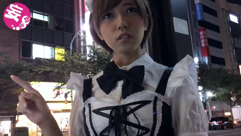 HIKR-071 ナンパTOKYO コスプレイベントのため来日したアルジェリア系フランス人、エマ23歳をオタクの聖地中野でひっかけたらエグい乳輪と騎乗位が凄すぎた!, スクリーンショット 1