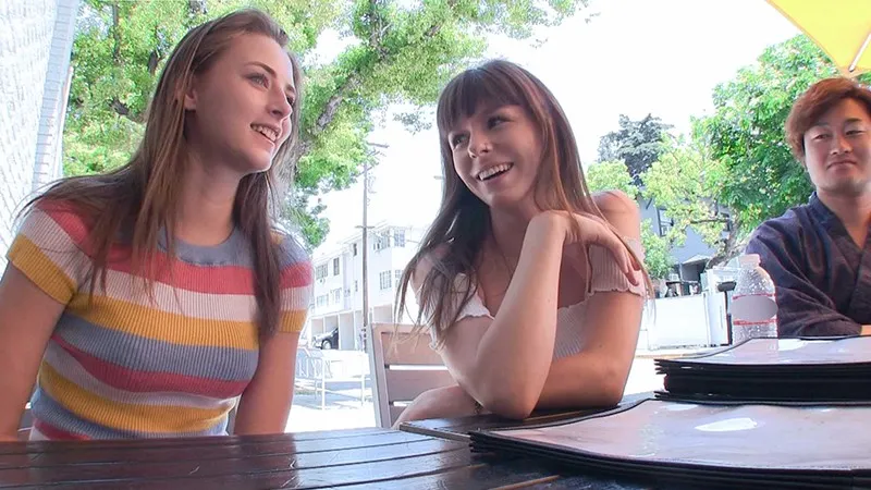 HIKR-140 The Last Time We Nampa Seduced A College Girl In Los Angeles, She Introduced Us To Her Friends And We, screenshot 1