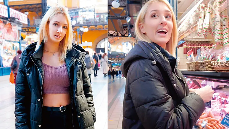 WORL-002 A Cute Blonde Beauty Who Got A World-wide Body Language Picking Up Girls Is Swinging Her Hips Into A — Sophie Otis, screenshot 1