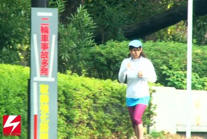NNPJ-014 ナンパJAPAN EXPRESS Vol.03 ジョギング中の産後間もない母乳人妻をナンパしてAVデビューさせちゃいました, スクリーンショット 4