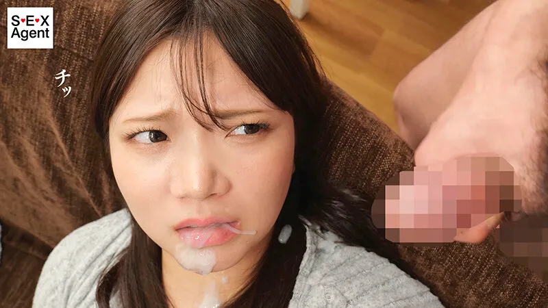 AGAV-120 A scornful glare and a facial. Taking advantage of my weakness, I turned my brother's wife into a sub — Arisa Tomioka, screenshot 2