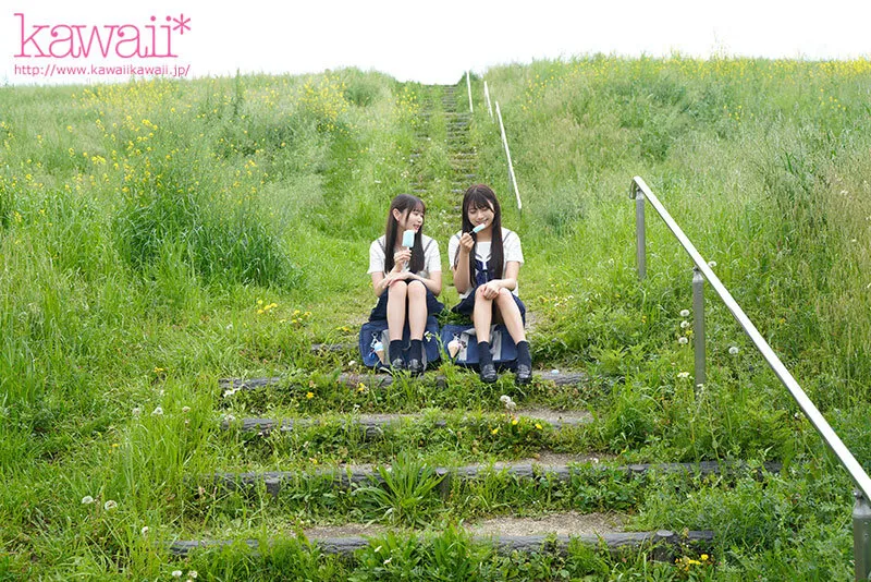 CAWD-883 Two beautiful, refreshing sisters who are the epitome of youth are apparently being molested by their — Kitaoka Karin, Shizuka, 静河, screenshot 1