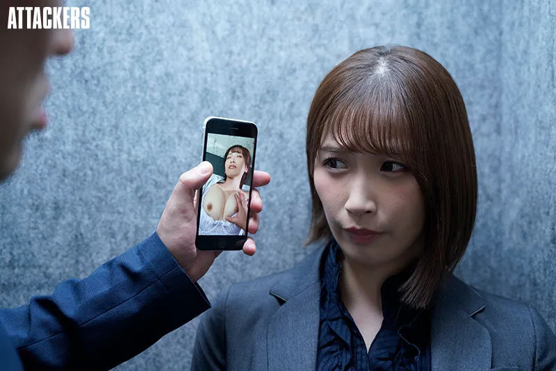 ADN-609 Office humiliation and voyeurism training: A busty office lady who was playd while working overtime la — Waka Misono, screenshot 2