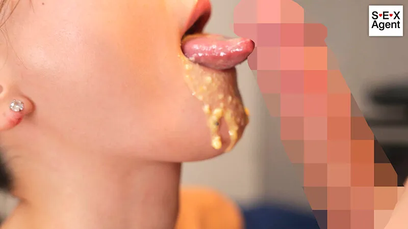 AGMX-248 Sticky, Slurpy Blowjob - She passes the chewed food from mouth to mouth and then gets violated in her — Hinata Aino, Hitomi Honda, Honda Hitomi, screenshot 6
