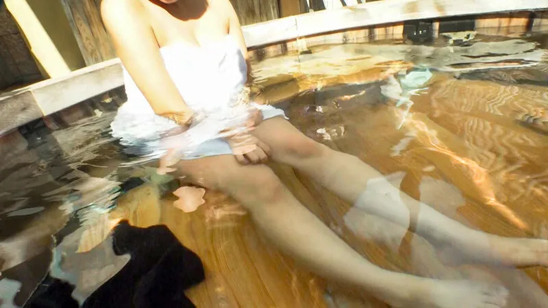 ANKB-037 Horny bitch with big tits! Outdoor bath carnal sex, screenshot 6