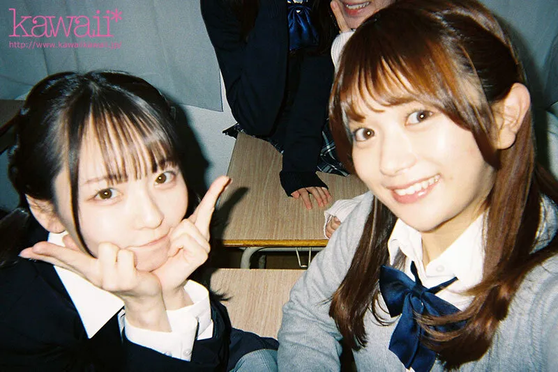 CAWD-960 Four girls from a co-ed metropolitan high school's after-school club break school rules by letting lo, screenshot 1