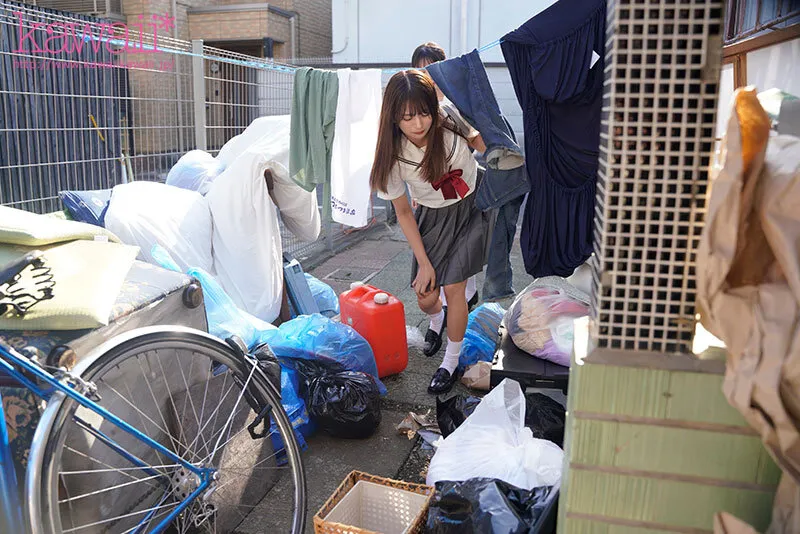 CAWD-983 The tragic fate of idol-level cute schoolgirls in uniforms, impregnated by a middle-aged man with a f — Kitaoka Karin, Yukimura Izuki, screenshot 1
