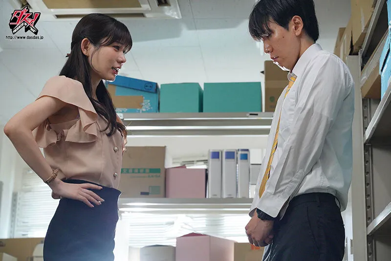 DASS-857 Personality swapping!? My body has been possessed by my trashy boss. If it's to return to normal...! — Mei Itsukaichi, screenshot 1