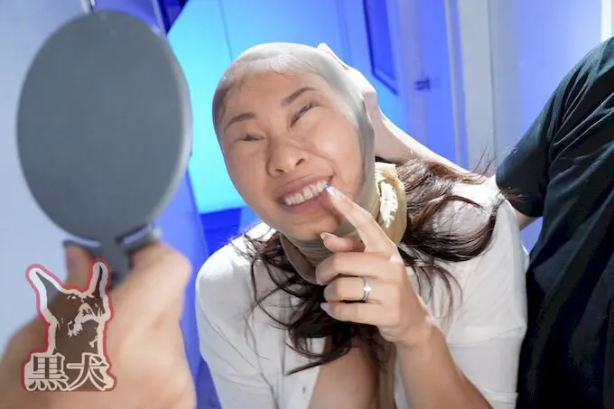 DOA-124 Shocking! Such a beautiful woman!? Her face collapses with a funny face in pantyhose!? - Karina Nishid — Ai Inoriyama, Ariga Minaho, Ayaka Mochizuki, screenshot 2