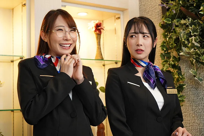 DVEH-080 \"Senpai, I love you so much!\" My heart and body are stolen away by the serious lesbian harassment o — Sayaka Igarashi, Yuika Onozaka, 小野坂ゆいか, screenshot 1