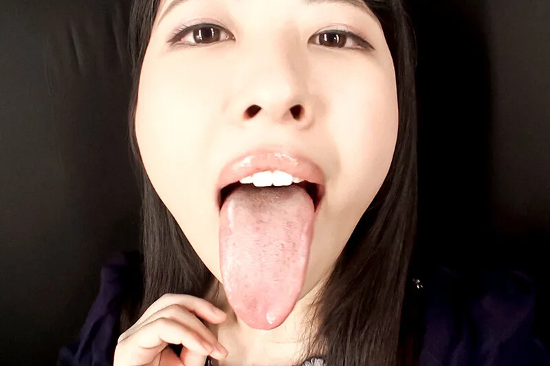 EVIS-572 Beautiful woman's tongue/mouth selfie (2) - Tomoka Akari — Ameri Hoshi, Star Ameri, Sumire Seto, screenshot 5