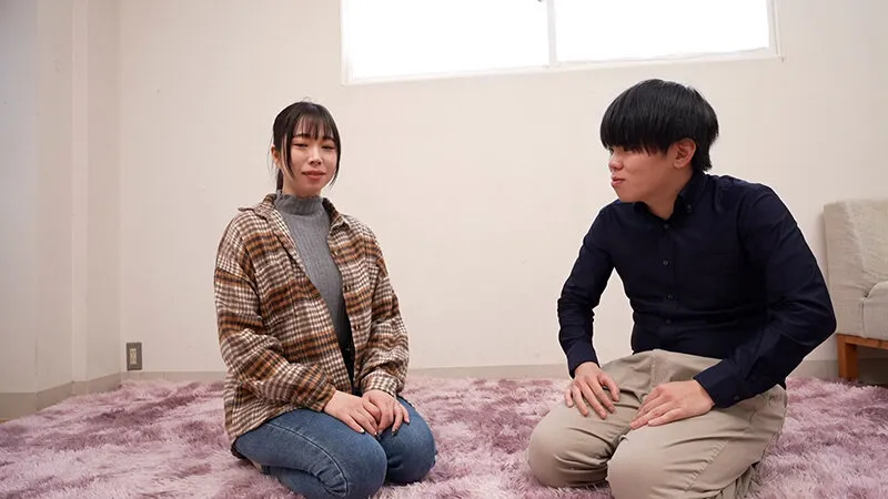 GEBB-042 Amateur girl x Masochistic guy match! When an ordinary girl is asked to \"try being a slut\" by the m, screenshot 4