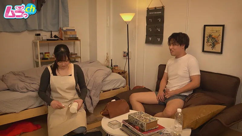 GRMO-309 ニンゲン観察 お部屋だけじゃなくおちんちんもキレイにしますね♪恥じらいつつも精巣スッカラカンになるまで処理してくれる家事代行サービスの美人人妻 — Blue Ori, 蒼いおり, スクリーンショット 2