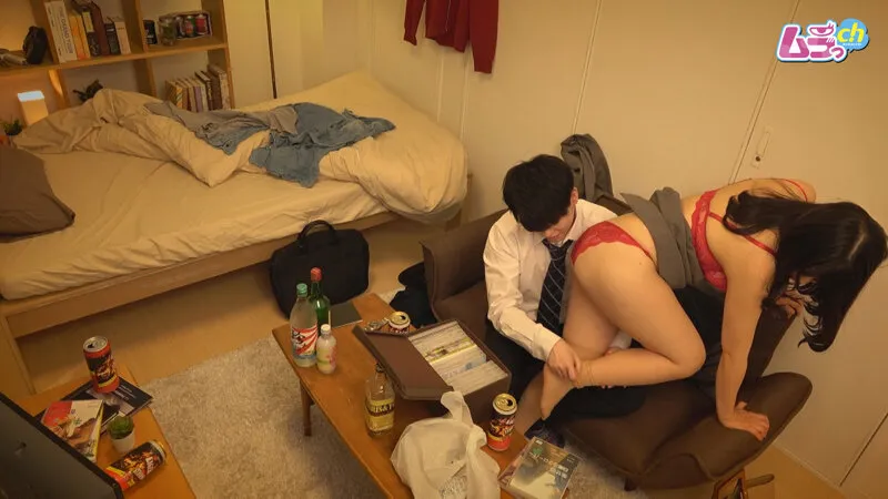 GRMR-080 Human Observation I Came To A Young Subordinate's Man's House With The Pretense Of Borrowing A DVD, A, screenshot 3