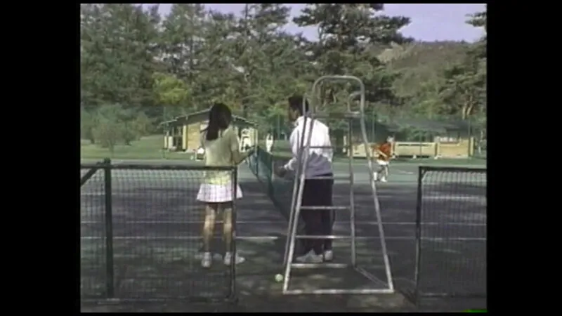 NAGA-250 Female university students' tennis club summer training camp: Picking up girls in Karuizawa, screenshot 1