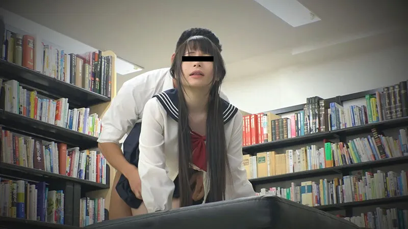 DG-245 静かな図書室で起きた出来事。真面目に本を読む生徒会長・ショートカットの爆乳メガネ・文系女子・三つ編みメガネっ子・むちむち色白ドMな女子が静かに乱れる, スクリーンショット 2