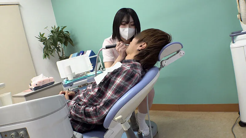 STSK-232 Dental hygienist is a slut and has unprotected sex, screenshot 1