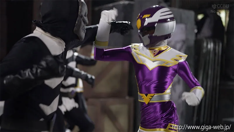 MSZ-032 Turning the Beloved Sentai Heroine into a Servant EX: Tensho Sentai Wing Ranger - Female Commander Pur — Yuri Kudo, 工藤ゆり, screenshot 1