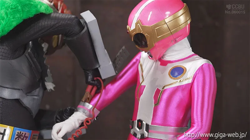 SPSE-032 Heroine Pinch SP Super Sentai Shield Five Shield Pink Trapped in the World of Textbooks Ichino Machi — Ikunomachi, 幾野まち, screenshot 1