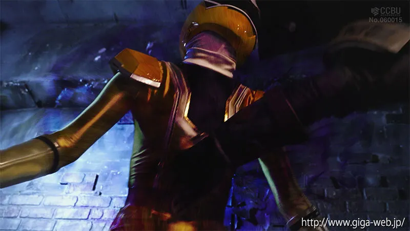 SPSE-061 Swordsman Sentai Kenranger Kenran Yellow Infinite Pleasure Dance Watarai Fuu - Migrant Style — Migrant Style, 渡来ふう, screenshot 1