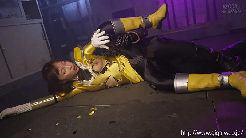 SPSE-061 Swordsman Sentai Kenranger Kenran Yellow Infinite Pleasure Dance Watarai Fuu - Migrant Style — Migrant Style, 渡来ふう, screenshot 3