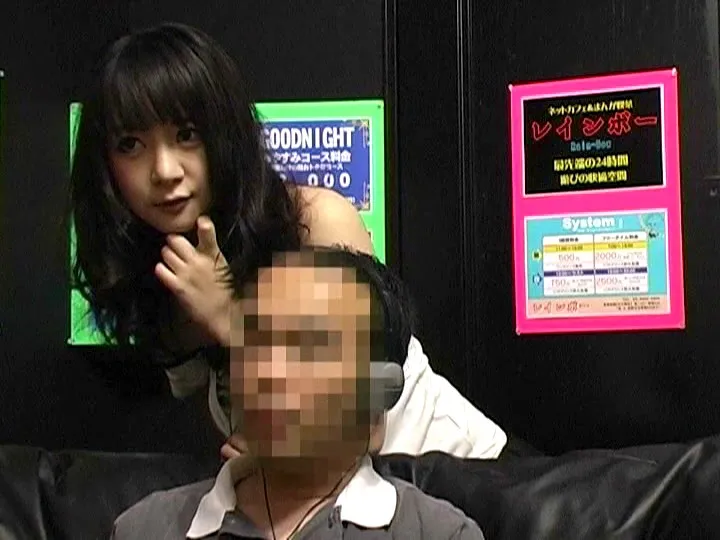 AEPP-077 Masturbation In A Net Cafe SERIES ver. 2. A Weird Gal Suddenly Came Into My Room And I Came In Her Pu, screenshot 2