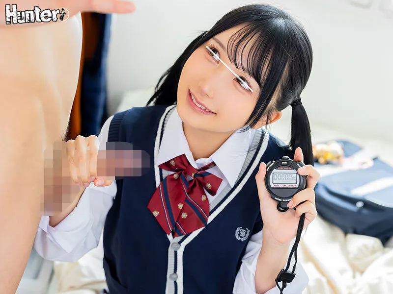 HUNTC-481 \"Shall we play 'time stop'?\" \"You absolutely can't move!\" My stepsister, who desperately wants t, screenshot 1