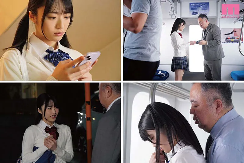 MIDA-303 Other than the pleasure, she can't even make a sound... On the train, at school, and more, the innoce — KIRA, 輝星きら, screenshot 1