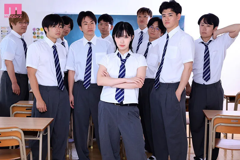 MIDA-480 The boyish transfer student is a girl!!? Her beautiful breasts are exposed and her true identity is r — Nozomi Ishihara, screenshot 1