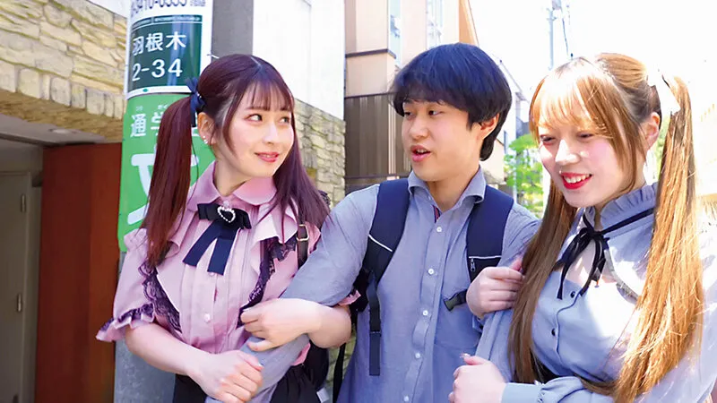 MKMP-708 \"I love nipple play\" The girls who love sensitive nipple masochistic men capture the man and give h — Hikaru Minazuki, Maina Yuri, Rina Takase, screenshot 5